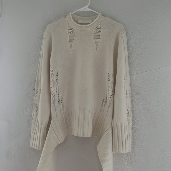 Dion Lee Distressed Cashmere Sweater, XS - Picture 13 of 16